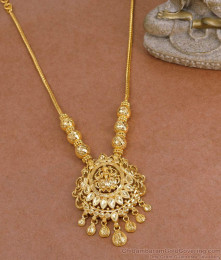 Light Weight Lakshmi Design Gold Imitation Necklace For Wedding NCKN4104 Light Weight Lakshmi Design Gold Imitation Necklace For Wedding NCKN4104