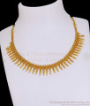 New Arrival Plain Mullaipoo Necklace Gold Imitation Bridal Jewelry NCKN4106 New Arrival Plain Mullaipoo Necklace Gold Imitation Bridal Jewelry NCKN4106