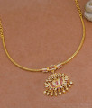 Buy Ruby White Stone Gold Covering Necklace For Women Wedding NCKN4112 Buy Ruby White Stone Gold Covering Necklace For Women Wedding NCKN4112