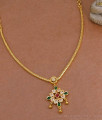 New Model Kemp Stone Pendant Gold Necklace Chain Design Online NCKN4114 New Model Kemp Stone Pendant Gold Necklace Chain Design Online NCKN4114