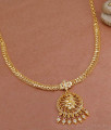 Real Gold Look Heart Shaped Necklace Ruby White Peacock Design NCKN4118 Real Gold Look Heart Shaped Necklace Ruby White Peacock Design NCKN4118