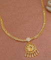 High Quality Peacock Design Gold Imitation Attigai Necklace Online NCKN4121 High Quality Peacock Design Gold Imitation Attigai Necklace Online NCKN4121