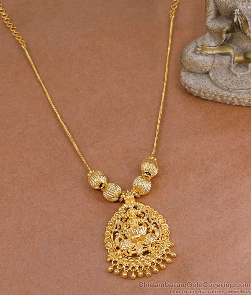 Traditional Lakshmi Design Gold Imitation Necklace At Affordable Price NCKN4130 Traditional Lakshmi Design Gold Imitation Necklace At Affordable Price NCKN4130