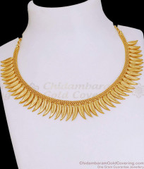 High Quality Micro Gold Plated Mullaipoo Necklace Bridal Wear Jewelry NCKN4136 High Quality Micro Gold Plated Mullaipoo Necklace Bridal Wear Jewelry NCKN4136
