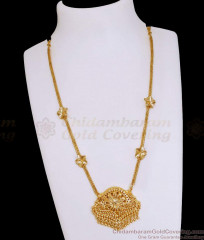 Pure Gold Tone Flower Charm Necklace Design For Women Bridal Wear NCKN4143 Pure Gold Tone Flower Charm Necklace Design For Women Bridal Wear NCKN4143