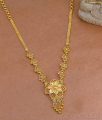 Light Weight Gold Covering Floral Necklace For Women Fashion NCKN4146 Light Weight Gold Covering Floral Necklace For Women Fashion NCKN4146