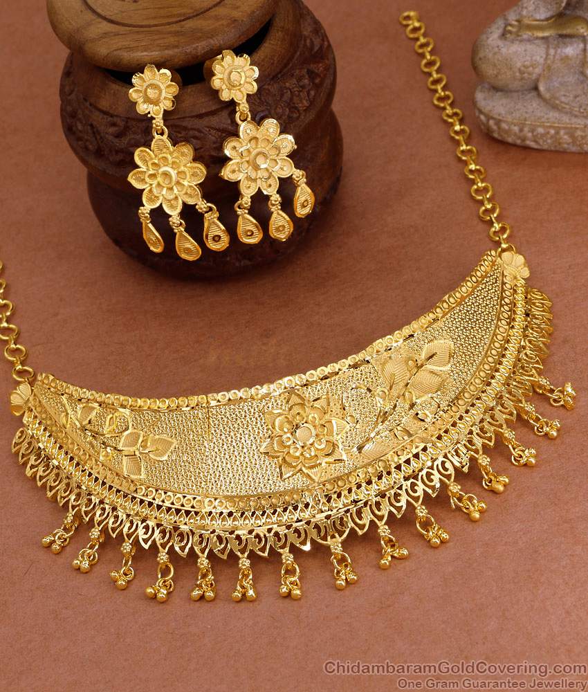 New Arrival Arabic Bridal Choker Necklace Artificial Forming Gold Jewelry NCKN4169 New Arrival Arabic Bridal Choker Necklace Artificial Forming Gold Jewelry NCKN4169
