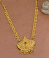 Beautiful Kerala Pattern Single Ruby Stone Necklace Gold Imitation Jewelry NCKN4177 Beautiful Kerala Pattern Single Ruby Stone Necklace Gold Imitation Jewelry NCKN4177
