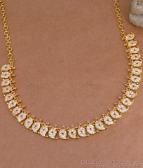 New Arrival Ruby White Stone Mango Attigai Impon 5 Metal Jewelry NCKN4191