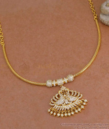 Stylish Ad White Stone Dual Swan Gold Plated Necklace Shop Online NCKN4201 Stylish Ad White Stone Dual Swan Gold Plated Necklace Shop Online NCKN4201