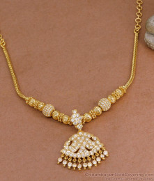 Grand Impon Design Gold Imitation Necklace Bridal Jewelry NCKN4221