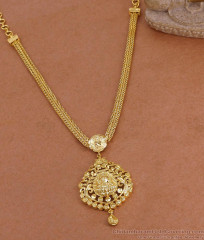 Lakshmi Motif Gold Imitation Necklace Light Weight Bridal Jewelry NCKN4250 Lakshmi Motif Gold Imitation Necklace Light Weight Bridal Jewelry NCKN4250