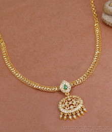 Bridal Wear Impon Panchaloha Attigai With Stone For Women NCKN4270