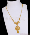 Stylish Gold Imitation White Stone Necklace For Party Wear NCKN4308