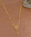 Buy Light Weight Gold Plated Necklace Ad Stone Design Online NCKN4357
