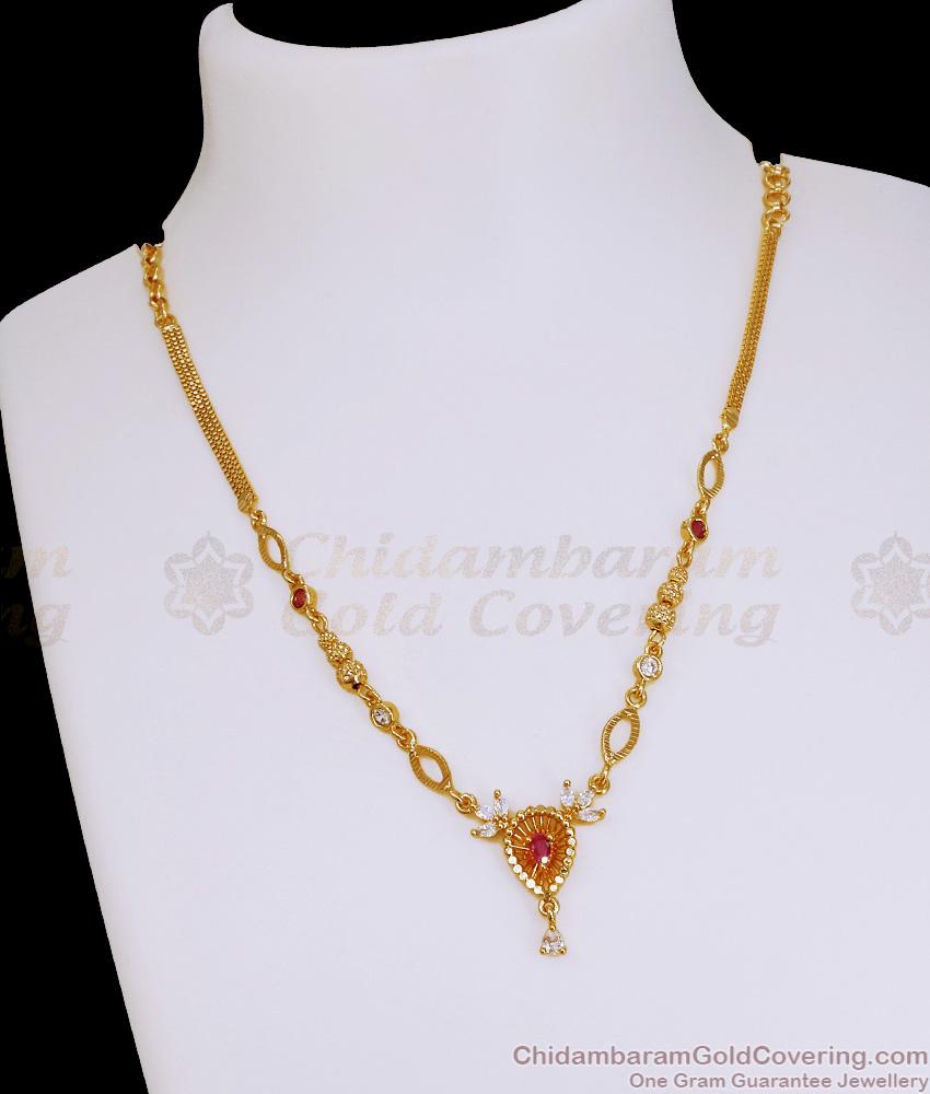 Trendy Ad Stone Droplet Pendant Gold Imitation Necklace At Affordable Price NCKN4361 Trendy Ad Stone Droplet Pendant Gold Imitation Necklace At Affordable Price NCKN4361