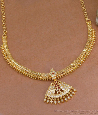 High Quality Five Metal Impon Attigai Women Bridal Jewelry Designs NCKN4383