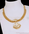 Buy Full White Stone Impon Attigai Golden Beads Chain Design NCKN4400 Buy Full White Stone Impon Attigai Golden Beads Chain Design NCKN4400