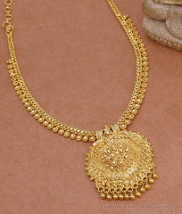 Plain Mullai Mottu Gold Plated Necklace Design Shop Online NCKN4421