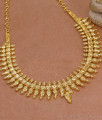 Grand Micro Gold Plated Mango Necklace Bridal Jewelry NCKN4426
