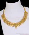 Grand Micro Gold Plated Mango Necklace Bridal Jewelry NCKN4426
