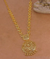 Latest Gold Imitation Necklace Arabic Bridal Wear Collection NCKN4455