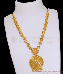 Latest Gold Imitation Necklace Arabic Bridal Wear Collection NCKN4455