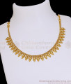 Classic Bridal Wear Mullaipoo Gold Necklace Imitation Jewelry NCKN4457