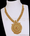 Premium Quality Micro Gold Plated Mullaipoo Necklace With Ruby Stone NCKN4480 Premium Quality Micro Gold Plated Mullaipoo Necklace With Ruby Stone NCKN4480