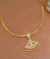 Traditional Impon White Stone Gold Attigai NCKN4492 Traditional Impon White Stone Gold Attigai NCKN4492