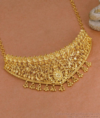 New Arrival Forming Gold Choker Necklace For Wedding NCKN4498