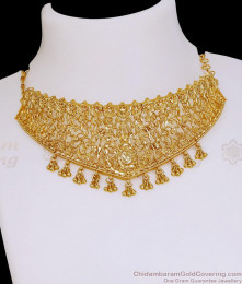 New Arrival Forming Gold Choker Necklace For Wedding NCKN4498