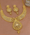 Trendy Two Gram Gold Choker Set Online Jewelry NCKN4499 Trendy Two Gram Gold Choker Set Online Jewelry NCKN4499