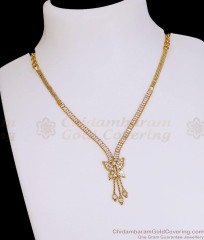 Full White Stone Gold Imitation Necklace Butterfly Design Online NCKN4506 Full White Stone Gold Imitation Necklace Butterfly Design Online NCKN4506