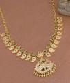 New Arrival Multi Color Stone Impon Bridal Necklace Mango Pattern NCKN4532 New Arrival Multi Color Stone Impon Bridal Necklace Mango Pattern NCKN4532