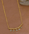 Light Weight Gold Beaded Stone Necklace For Women NCKN4542 Light Weight Gold Beaded Stone Necklace For Women NCKN4542