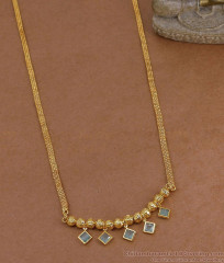 Light Weight Gold Beaded Stone Necklace For Women NCKN4542 Light Weight Gold Beaded Stone Necklace For Women NCKN4542