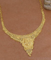 22K Gold Plated Calcutta Forming Necklace for Women NCKN4550