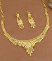 Elegant Forming Gold Mango Necklace Set Bridal Collections NCKN4568