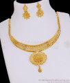 New Arrival Choker Type Dubai Gold Necklace Bridal Jewelry NCKN4571 New Arrival Choker Type Dubai Gold Necklace Bridal Jewelry NCKN4571