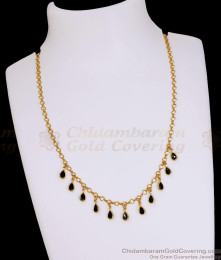 Evil Eye Black Stone Drop Necklace For Women Fashion NCKN4607 Evil Eye Black Stone Drop Necklace For Women Fashion NCKN4607