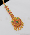 Kemp Stone Gold Nethichuti For Bridal Wear NCHT229