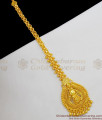 Fancy Look Gold Plated Bridal Wear Hair Ornament For Ladies Special Attire NCHT103