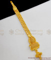 Fancy Net Design Bell Model Gold Maang Tikka Hair Ornament Traditional Jewelry NCHT106