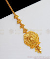 Stunning Fashion Design Gold Nethichutti Ladies Hair Ornament NCHT196