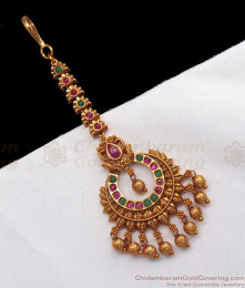 Original Antique Maang Tikka Bridal Wear Collections NCHT260 Original Antique Maang Tikka Bridal Wear Collections NCHT260