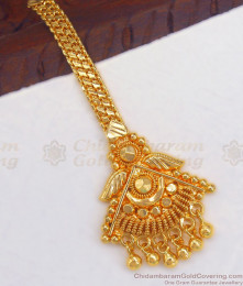 Traditional Gold Plated Nethichutti Design Buy Online NCHT277