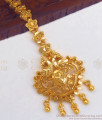 Latest Real Gold Peacock Design Big Guarantee Maang Tikka NCHT281