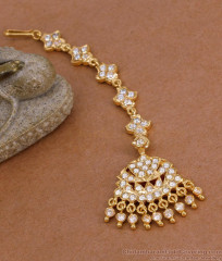 Buy Impon Nethichutti Gati Jewelry Bridal Hair Ornament NCHT291 Buy Impon Nethichutti Gati Jewelry Bridal Hair Ornament NCHT291