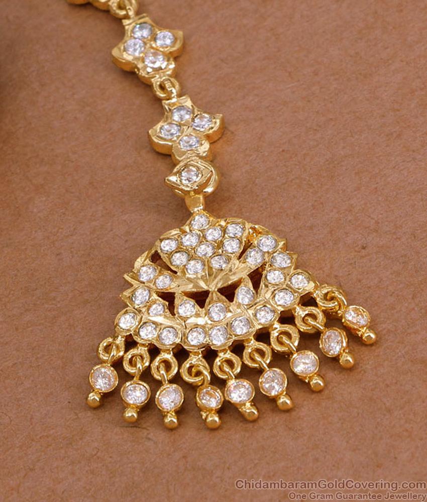 Buy Impon Nethichutti Gati Jewelry Bridal Hair Ornament NCHT291 Buy Impon Nethichutti Gati Jewelry Bridal Hair Ornament NCHT291